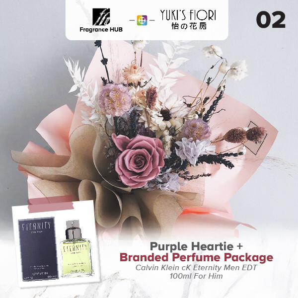 Purple Heartie + Fragrance Hub Branded Perfume (By: Yuki Flori from Bukit Jalil)