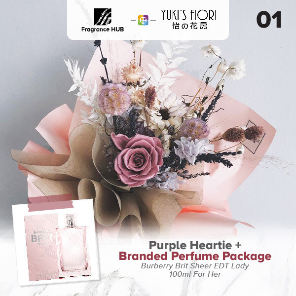 Purple Heartie + Fragrance Hub Branded Perfume (By: Yuki Flori from Bukit Jalil)