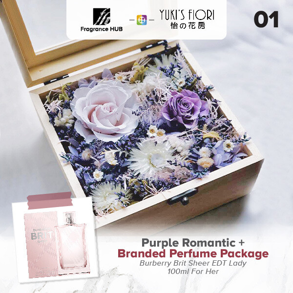 Purple Romantic + Fragrance Hub Branded Perfume (By: Yuki Flori from Bukit Jalil)