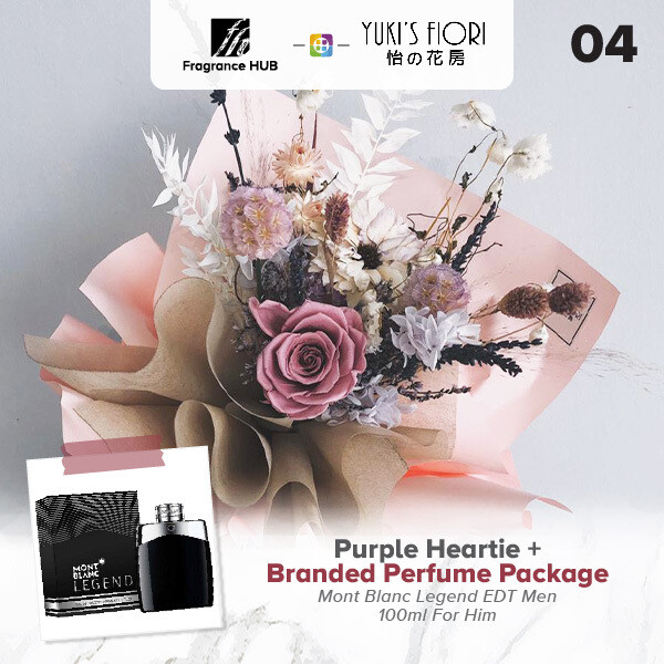 Purple Heartie + Fragrance Hub Branded Perfume (By: Yuki Flori from Bukit Jalil)