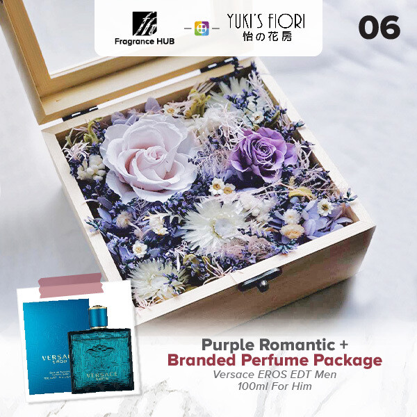 Purple Romantic + Fragrance Hub Branded Perfume (By: Yuki Flori from Bukit Jalil)