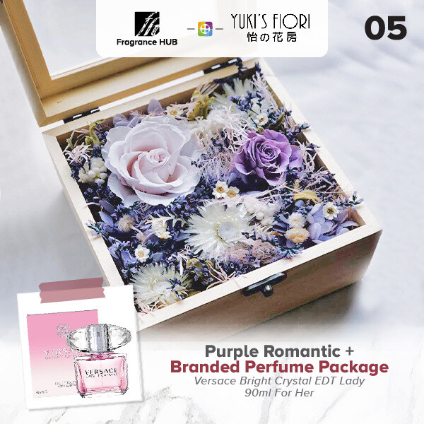 Purple Romantic + Fragrance Hub Branded Perfume (By: Yuki Flori from Bukit Jalil)