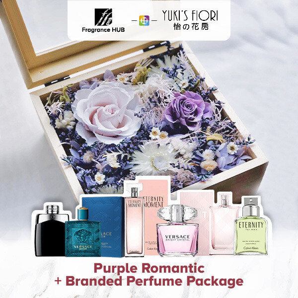 Purple Romantic + Fragrance Hub Branded Perfume (By: Yuki Flori from Bukit Jalil)