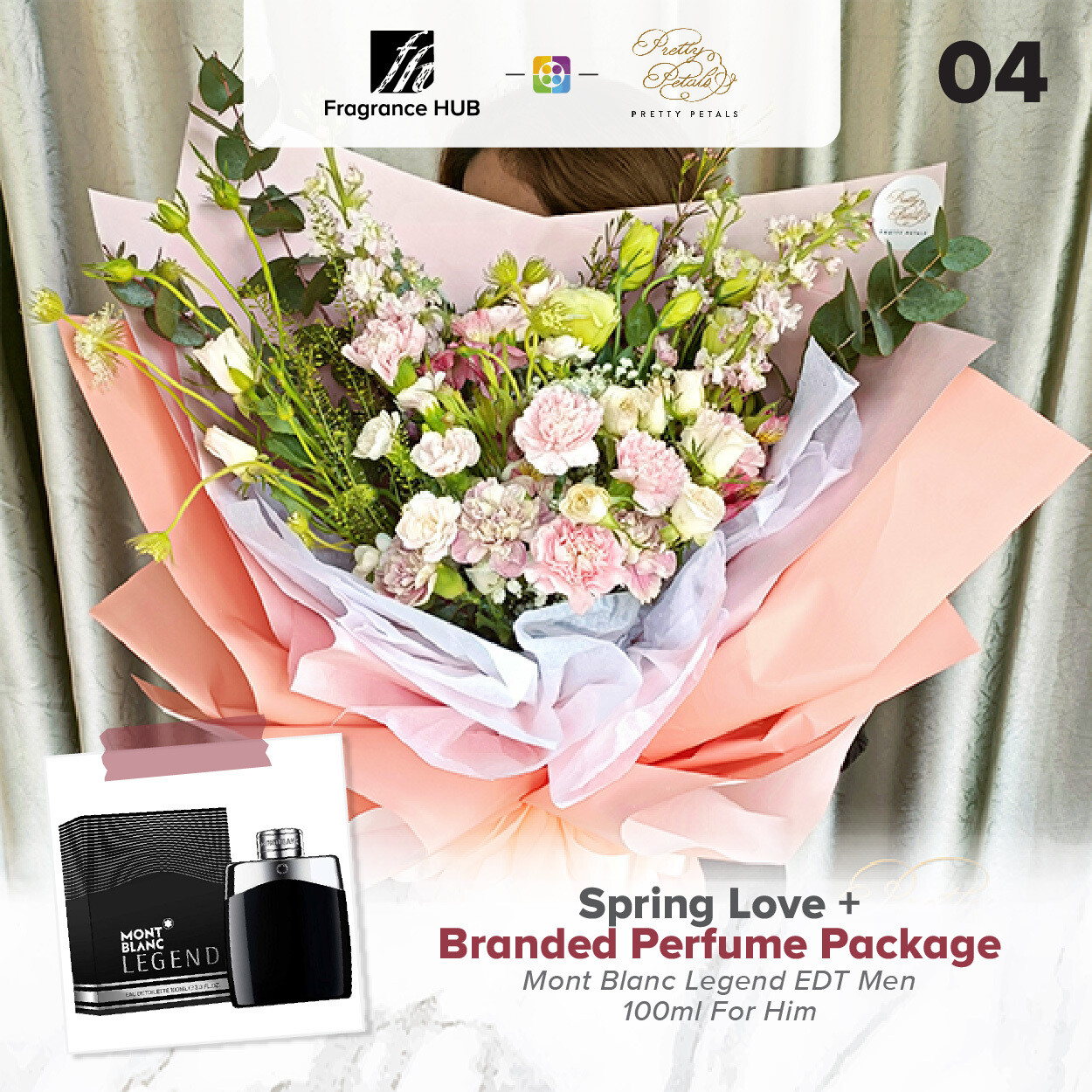Spring Love + Fragrance Hub Branded Perfume (By: Pretty Petals from Kuching)