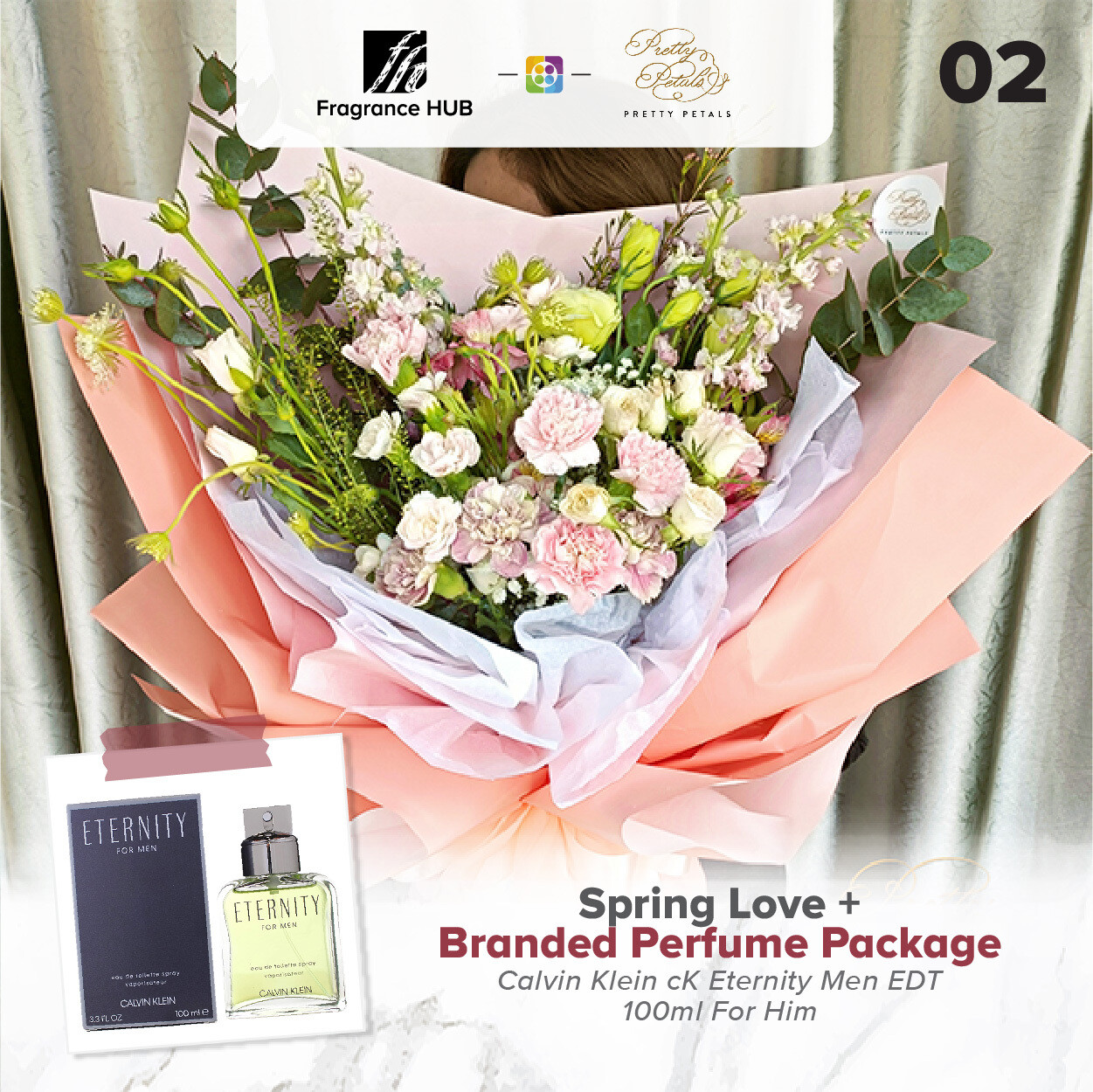 Spring Love + Fragrance Hub Branded Perfume (By: Pretty Petals from Kuching)
