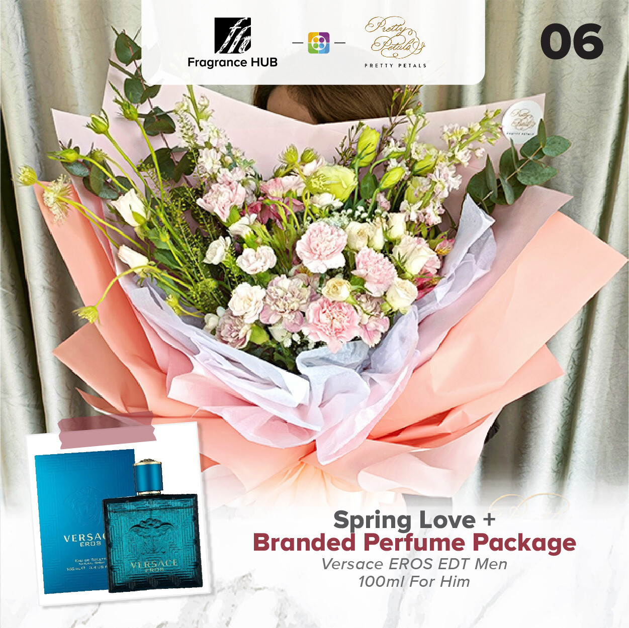 Spring Love + Fragrance Hub Branded Perfume (By: Pretty Petals from Kuching)