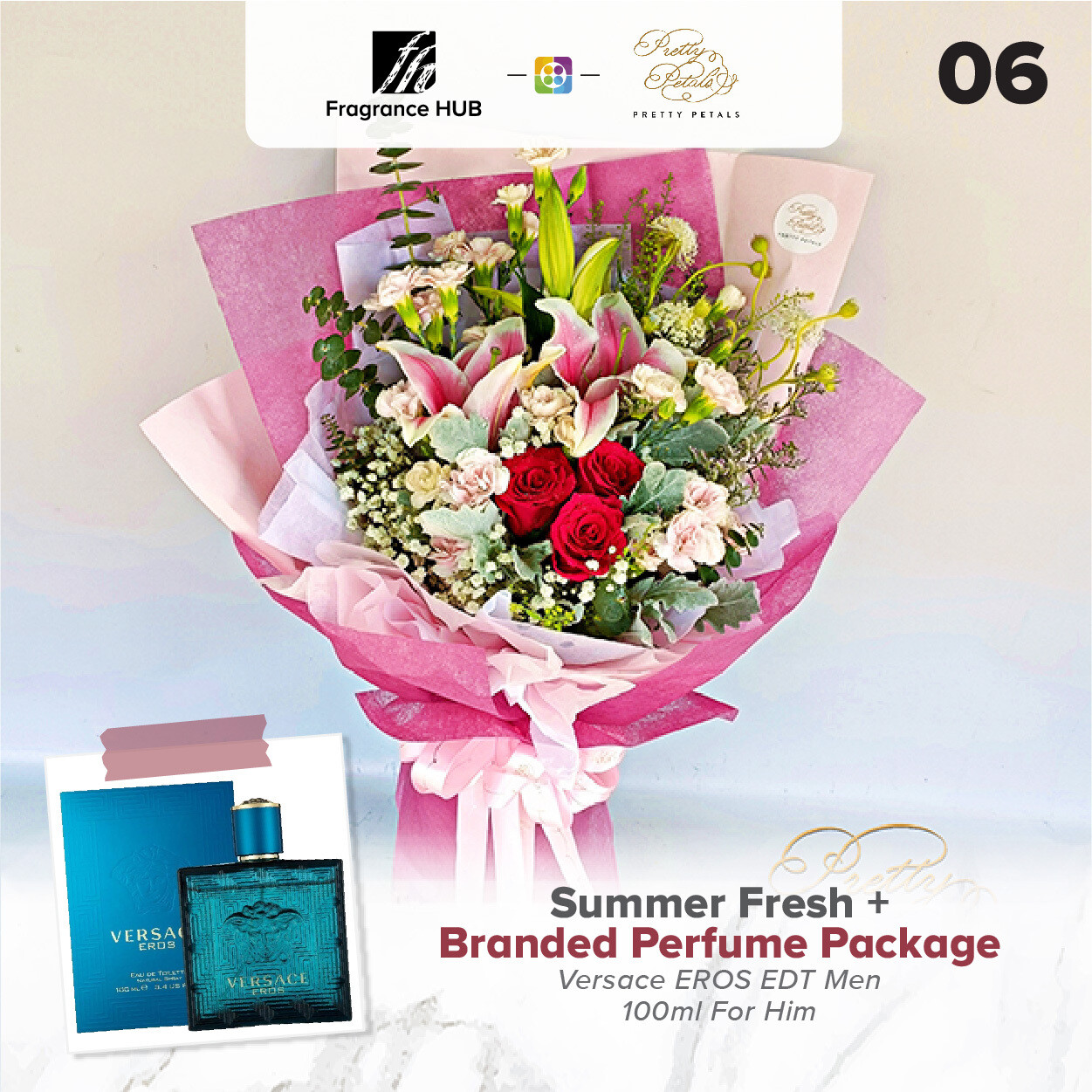 Summer Fresh + Fragrance Hub Branded Perfume (By: Pretty Petals from Kuching)