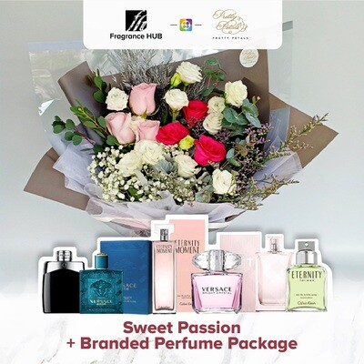 Sweet Passion + Fragrance Hub Branded Perfume (By: Pretty Petals from Kuching)