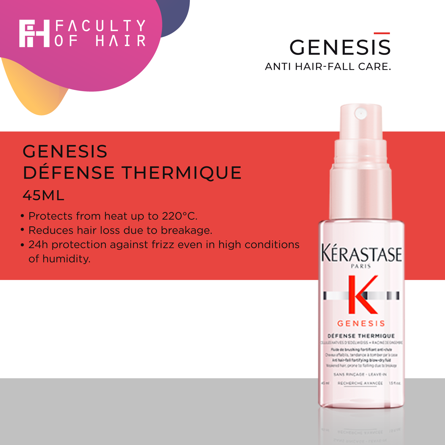 Product-Kerastase Genesis Defense Thermique 45ml (By: Faculty of Hair)