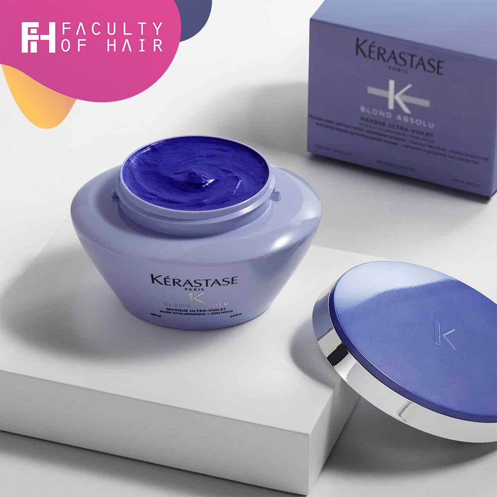 Kerastase Blond Absolu Masque Ultra Violet Hair Mask For Bleached Hair 200ml (By: Faculty of Hair)