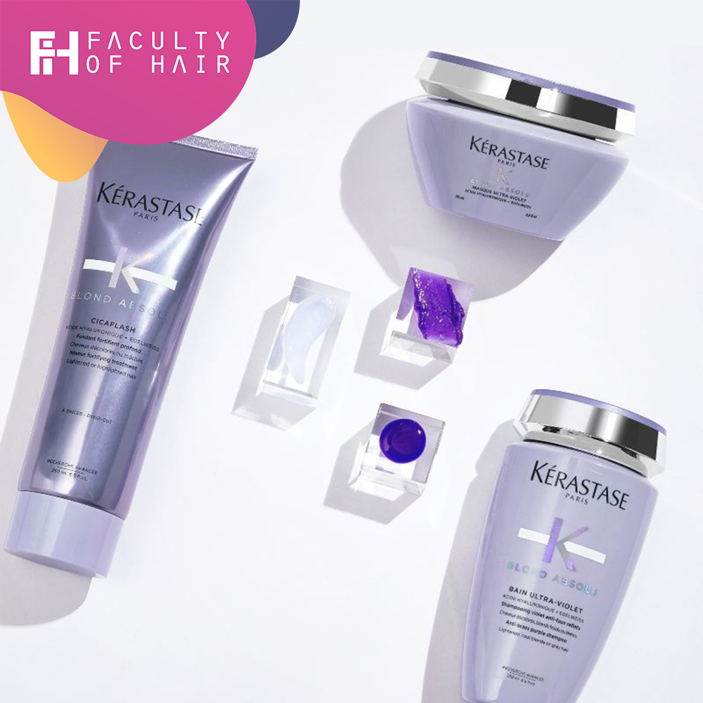Kerastase Blond Absolu Masque Ultra Violet Hair Mask For Bleached Hair 200ml (By: Faculty of Hair)