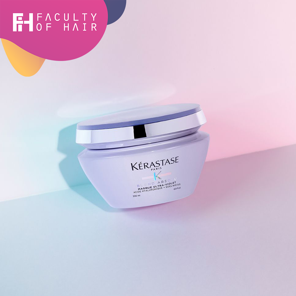 Kerastase Blond Absolu Masque Ultra Violet Hair Mask For Bleached Hair 200ml (By: Faculty of Hair)