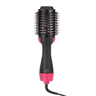 Hair Dryer Brush Volumizer Hot Air Comb Negative Ion Hair Straigntener负离子吹风梳头发蓬松神器蓬蓬电吹风机筒干吹发吹梳一体热风内扣 (By: Faculty of Hair)