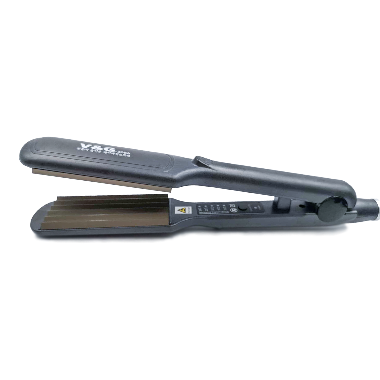 V&amp;G Professional Hair Crimper Ceramic Corn Plate Curling Iron (By: Faculty of Hair)