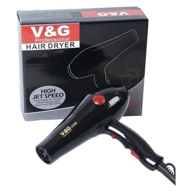 V&amp;G Professional Hair Dryer Salon Grade (By: Faculty of Hair)