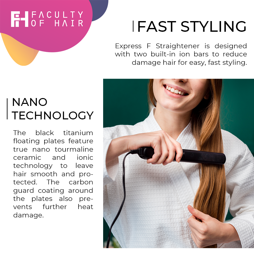 Korean Premium Repit Straightening Iron (By: Faculty of Hair)
