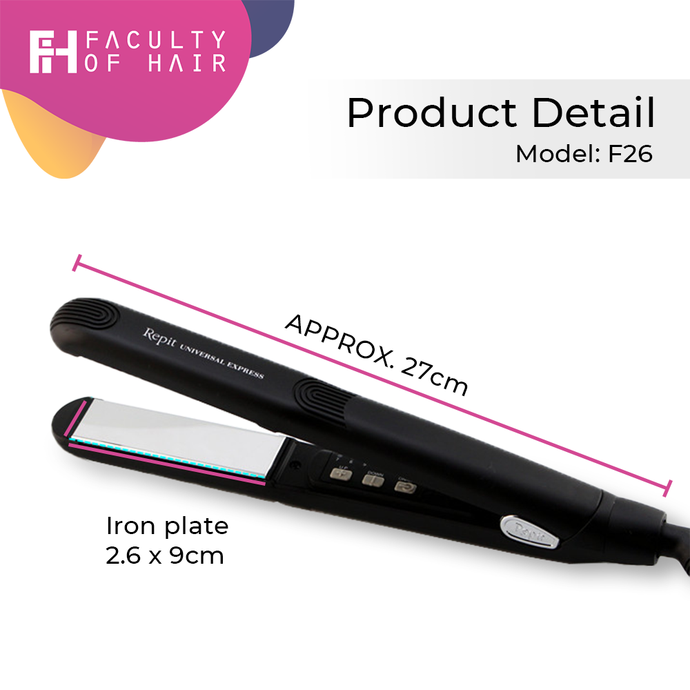 Korean Premium Repit Straightening Iron (By: Faculty of Hair)