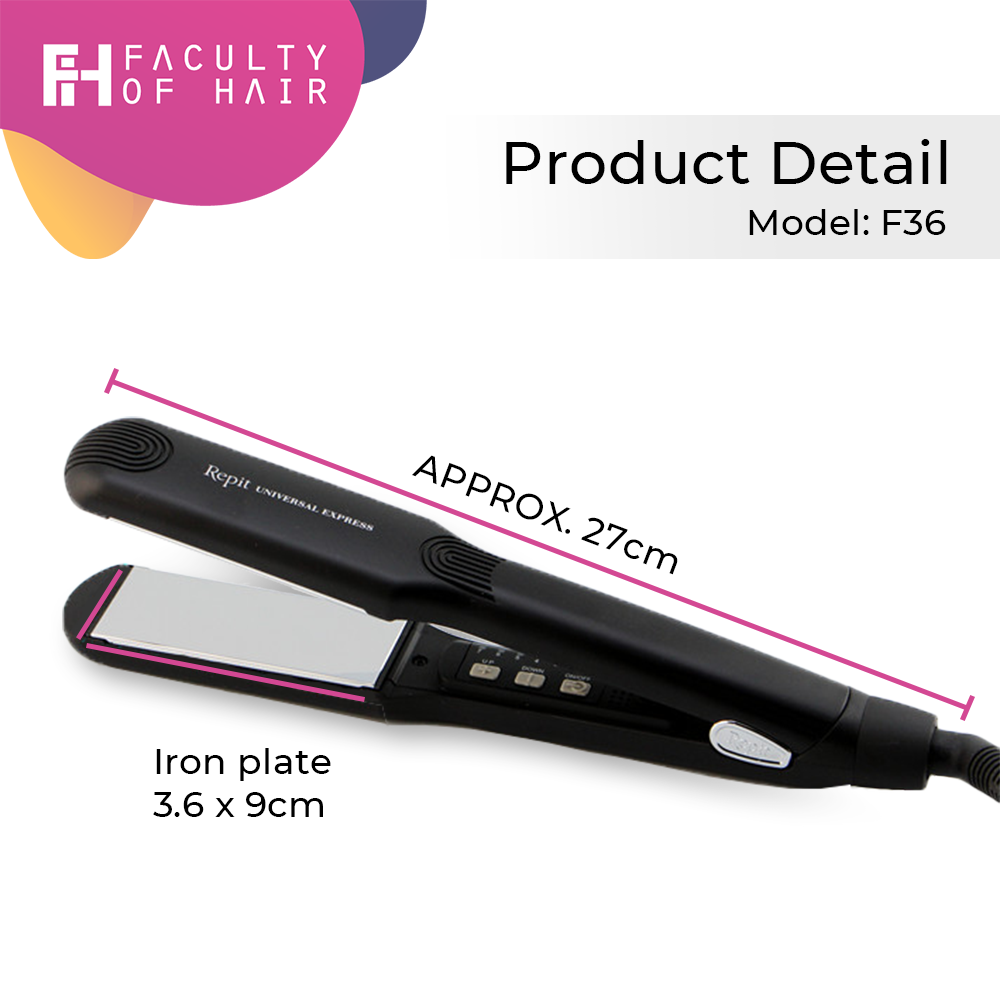 Korean Premium Repit Straightening Iron (By: Faculty of Hair)
