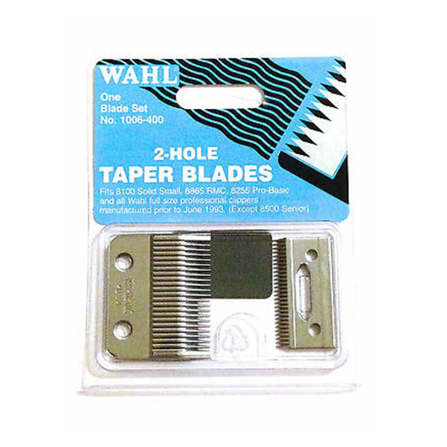 100% Original USA Wahl One Blade Set No1006 - 400 2-Hole Taper Blades (By: Faculty of Hair)