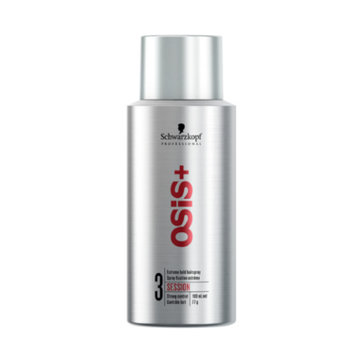 SCHWARZKOPF OSIS+3 Session 100ML Extreme Hold Hair Spray (TRAVEL SIZE) 100ML (By: Faculty of Hair)