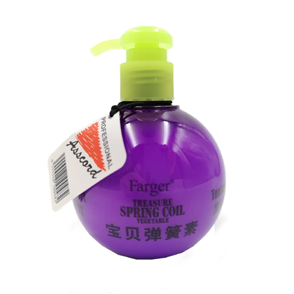 Asscord Farger Treasure Spring Coil Hair Styling Curl And Wave Cream 250ml (By: Faculty of Hair)