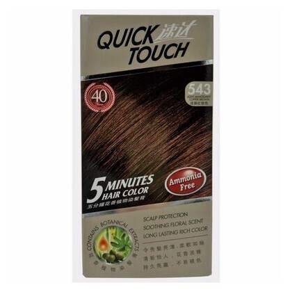 Quick Touch Hair Coloring Dye (543 Light Mahogany Copper Brown) (By: Faculty of Hair)