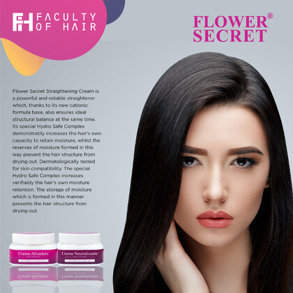 Flower Secret Hair Straightening Cream 1&amp;2 (By: Faculty of Hair)
