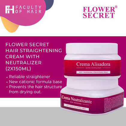 Flower Secret Hair Straightening Cream 1&amp;2 (By: Faculty of Hair)