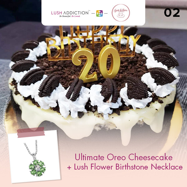 Ultimate Oreo Cheesecake + Lush Addiction Necklace (By: Sweet Haven from KL)
