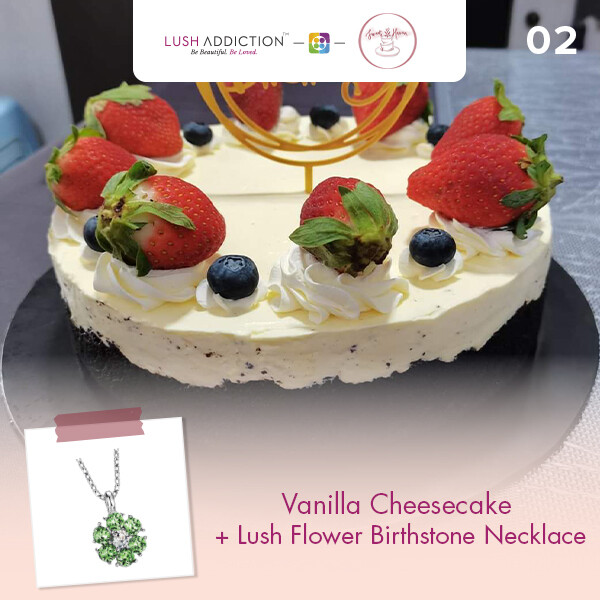 Vanilla Cheesecake + Lush Addiction Necklace (By: Sweet Haven from KL)