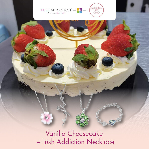 Vanilla Cheesecake + Lush Addiction Necklace (By: Sweet Haven from KL)