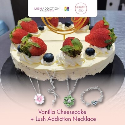 Vanilla Cheesecake + Lush Addiction Necklace (By: Sweet Haven from KL)