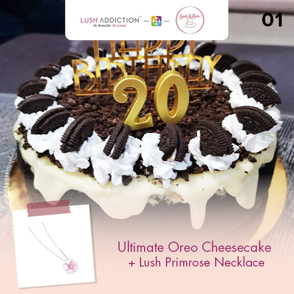 Ultimate Oreo Cheesecake + Lush Addiction Necklace (By: Sweet Haven from KL)