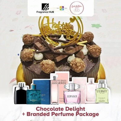 Chocolate Delight + Fragrance Hub Branded Perfume (By: Sweet Haven from KL)