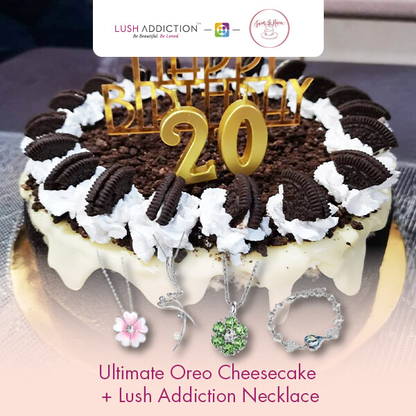 Ultimate Oreo Cheesecake + Lush Addiction Necklace (By: Sweet Haven from KL)