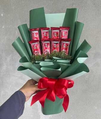 Chocolate Bouquet 01 (By: Wistaria Florist from Sibu)