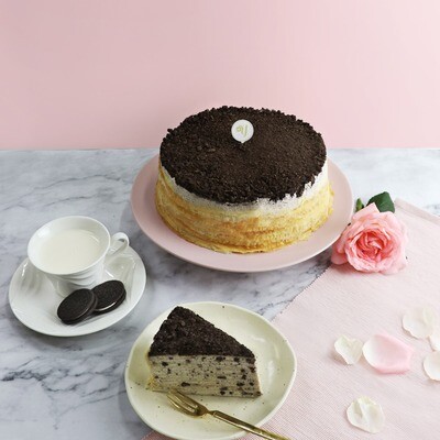 Oreo Mille Crepe Cake (By: Yippii Gift Cake from Kuala Lumpur)
