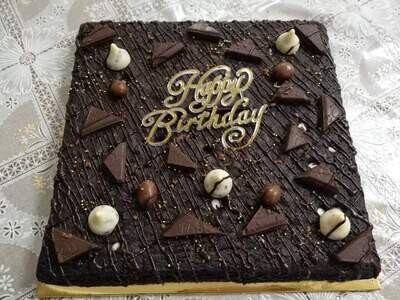 Rum and Raisin Brownie (By: Sweet Haven from Kuala Lumpur)