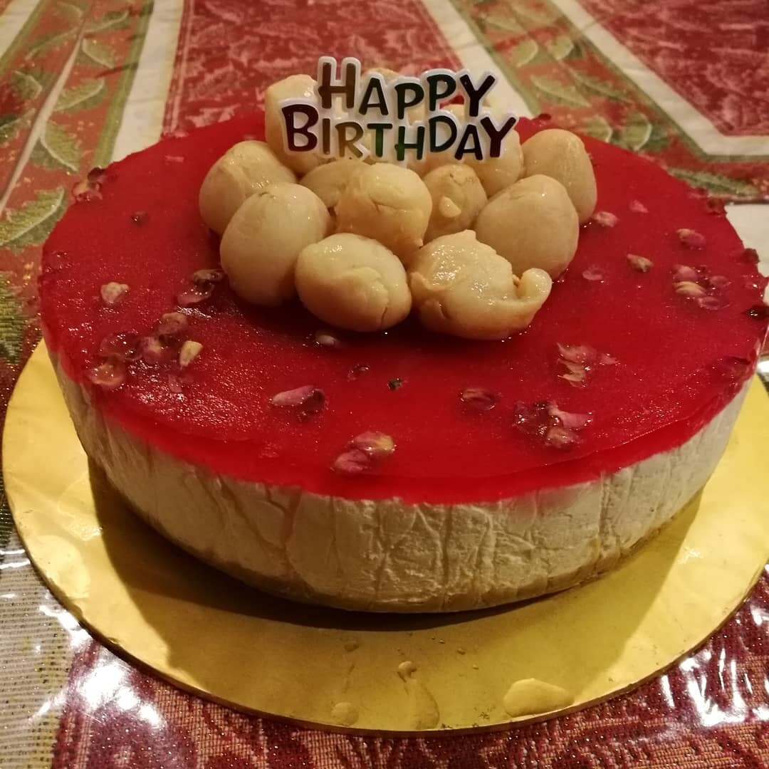 Lychee Rose Cheesecake (By: Sweet Haven from Kuala Lumpur)
