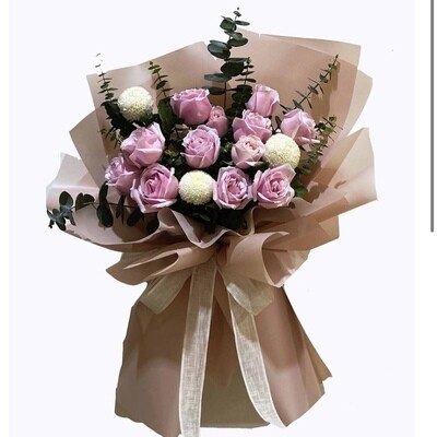 Pink Blush (By: Buds N Blooms from Kuala Lumpur)