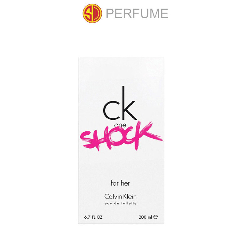 Calvin Klein cK One Shock EDP Women 200ml  (By: SD PERFUME)