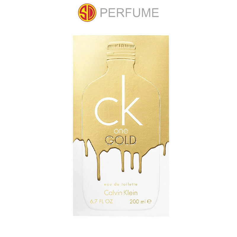 Calvin Klein cK One Gold EDT Unisex 200ml  (By: SD PERFUME)