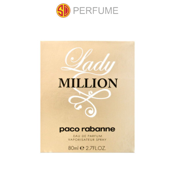 Paco Rabanne 1 Million For Her EDP Lady 80ml (By: SD PERFUME)