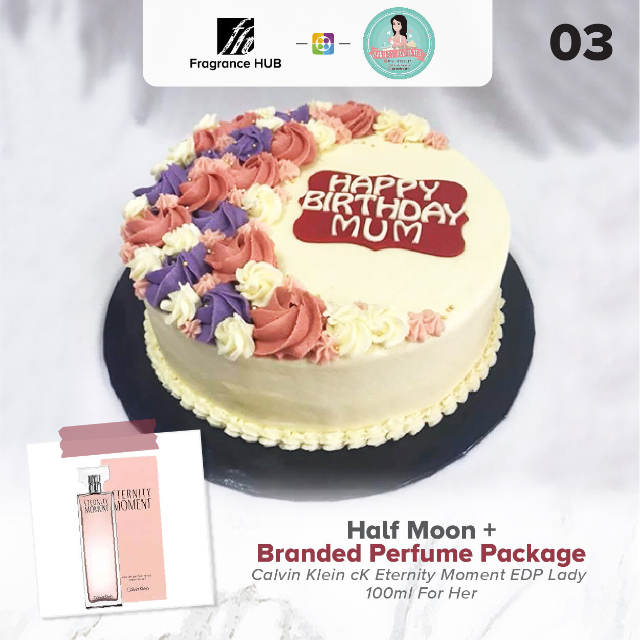 Half Moon + Fragrance Hub Branded Perfume (By: Danica&#39;s Delight from KL)