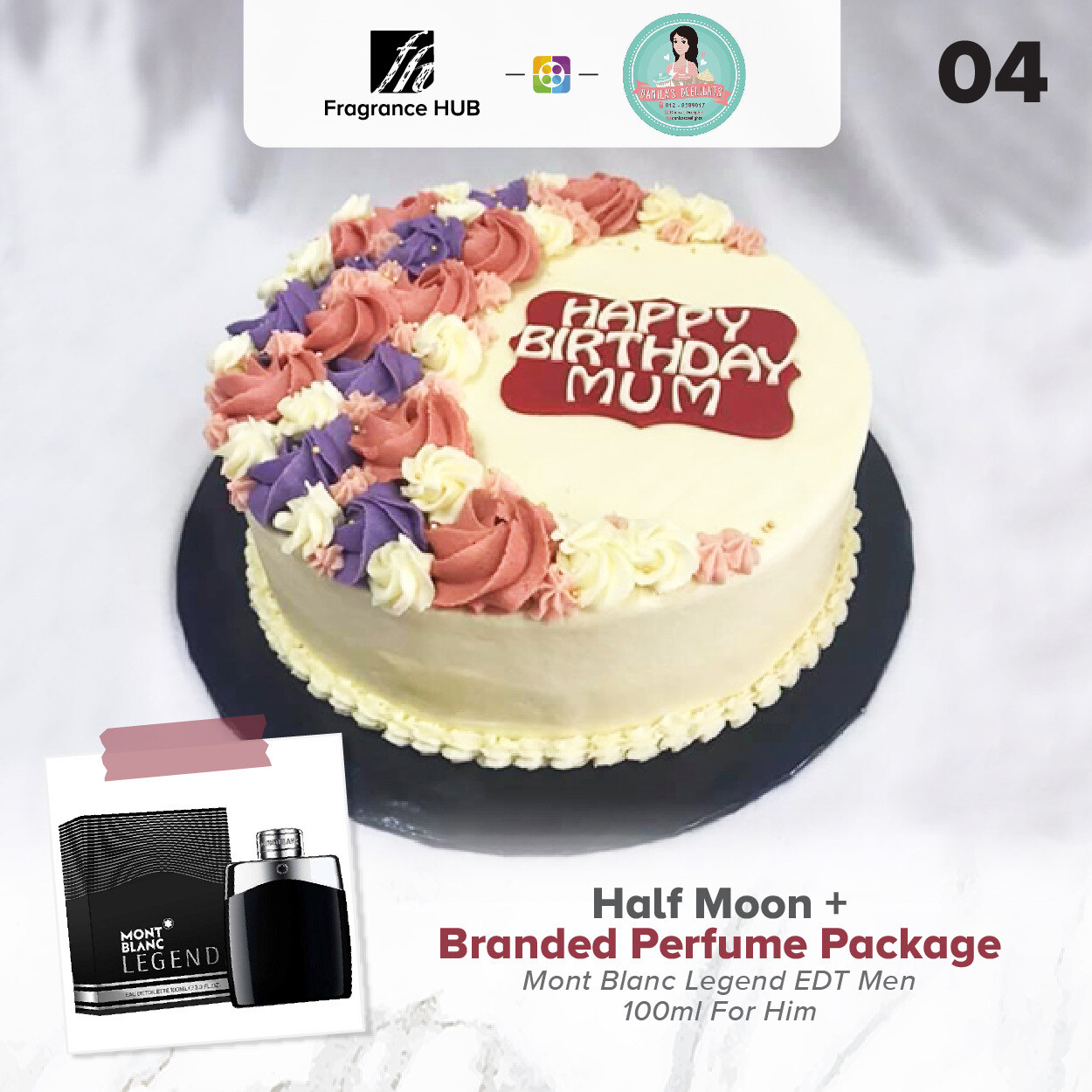 Half Moon + Fragrance Hub Branded Perfume (By: Danica&#39;s Delight from KL)