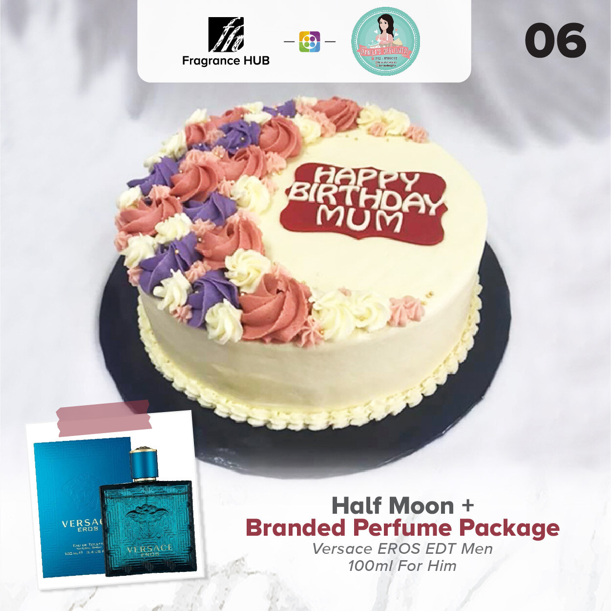 Half Moon + Fragrance Hub Branded Perfume (By: Danica&#39;s Delight from KL)