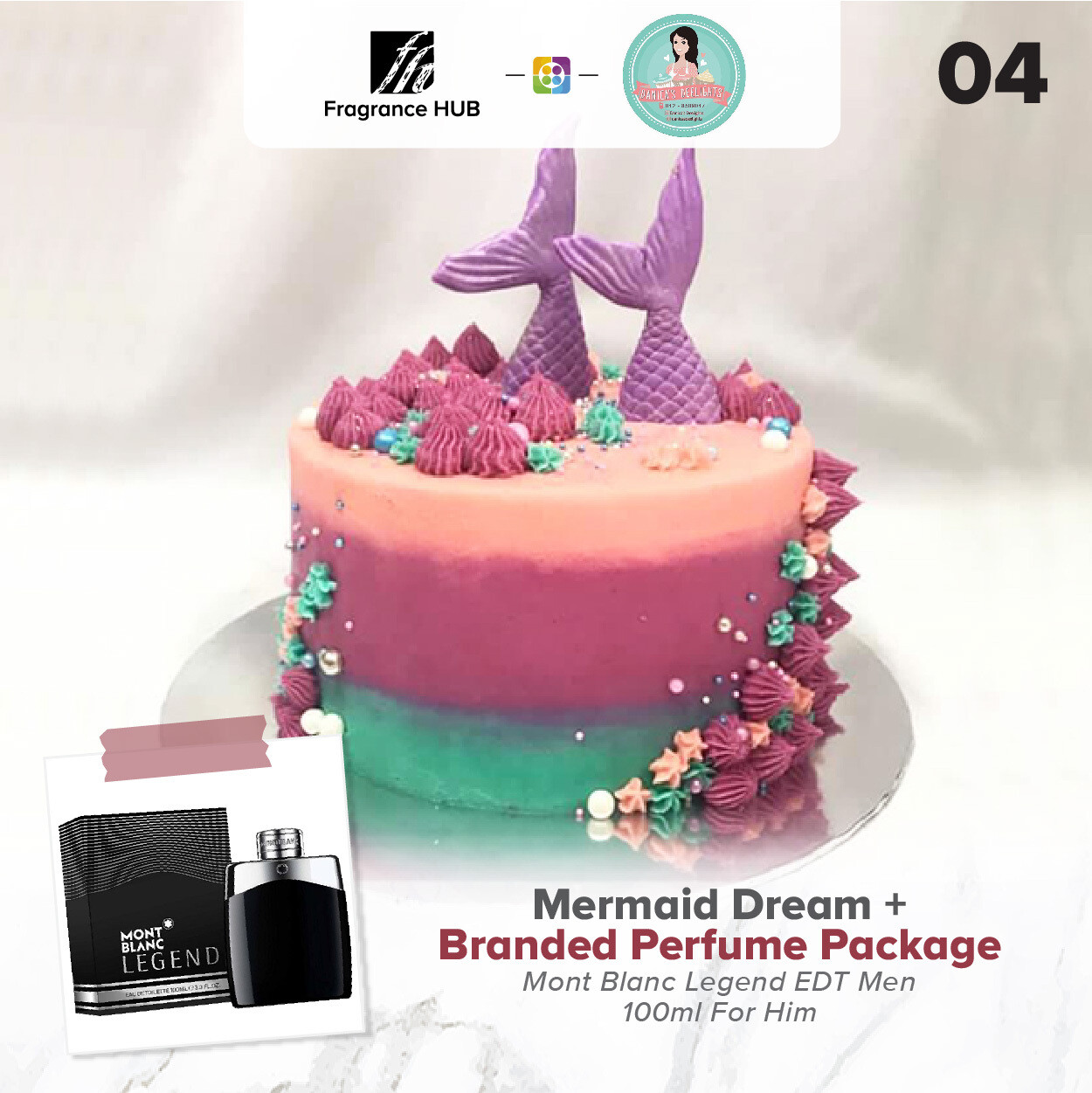Mermaid Dream + Fragrance Hub Branded Perfume (By: Danica&#39;s Delight from KL)
