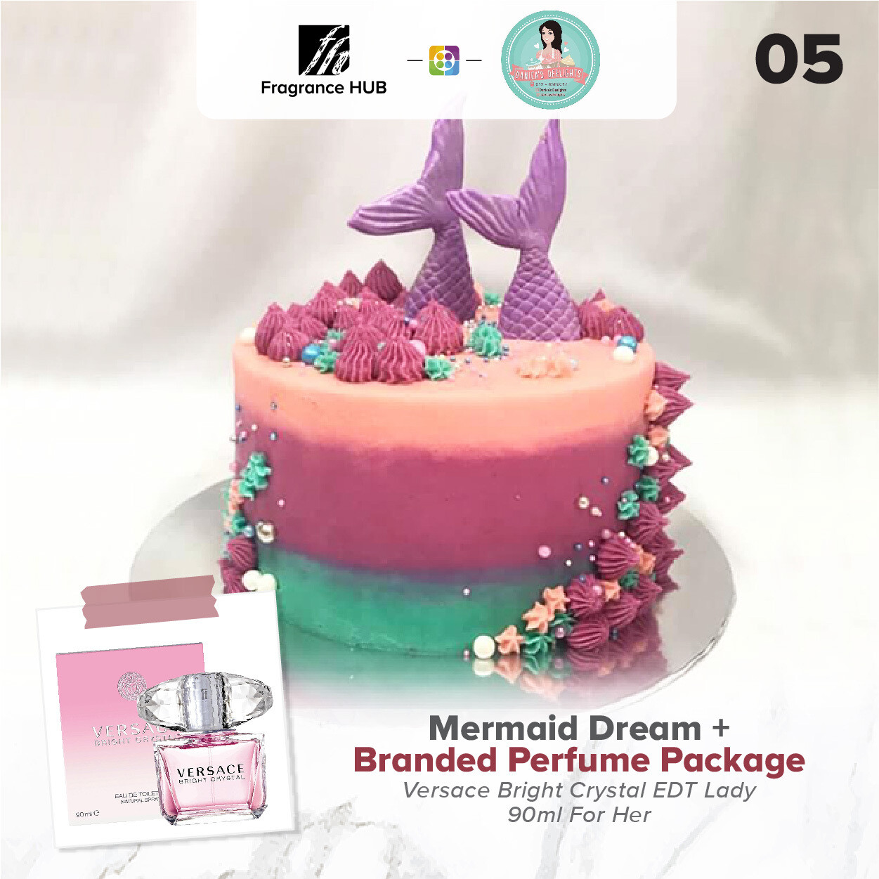 Mermaid Dream + Fragrance Hub Branded Perfume (By: Danica&#39;s Delight from KL)