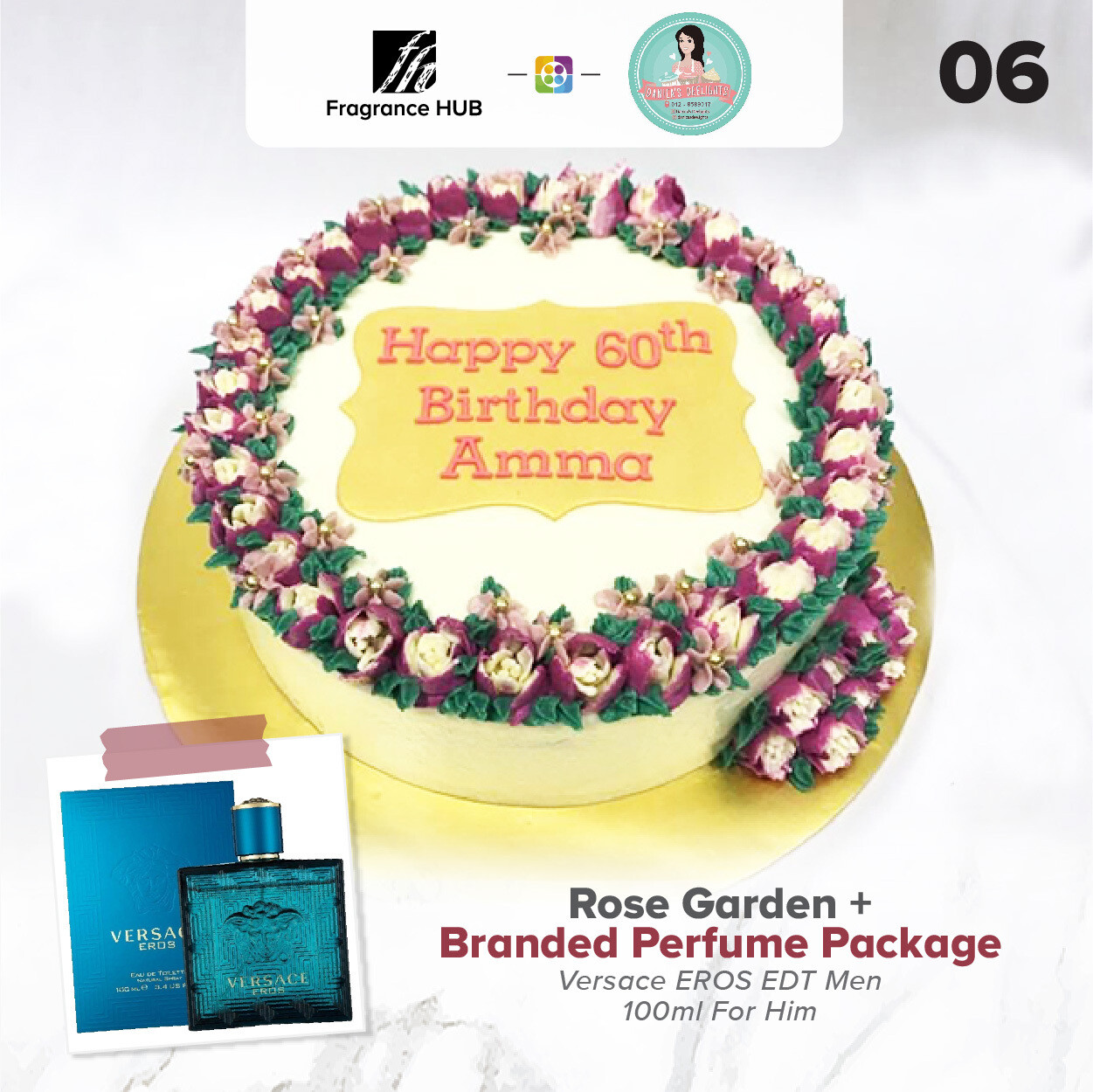 Rose Garden + Fragrance Hub Branded Perfume (By: Danica&#39;s Delight from KL)