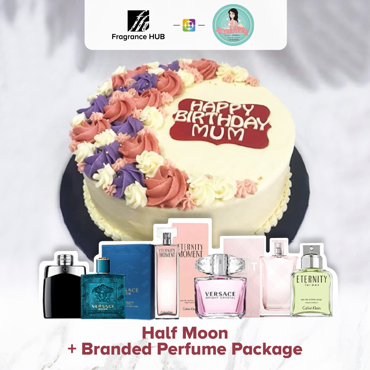 Half Moon + Fragrance Hub Branded Perfume (By: Danica&#39;s Delight from KL)
